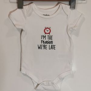 🌜4 for 20 🌛 Indigo Baby diaper shirt